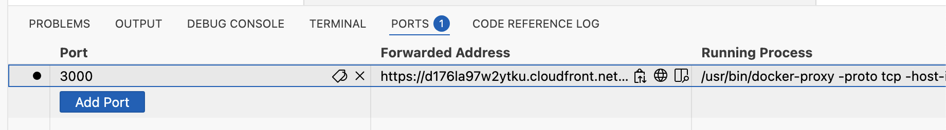 Puertos VSCode