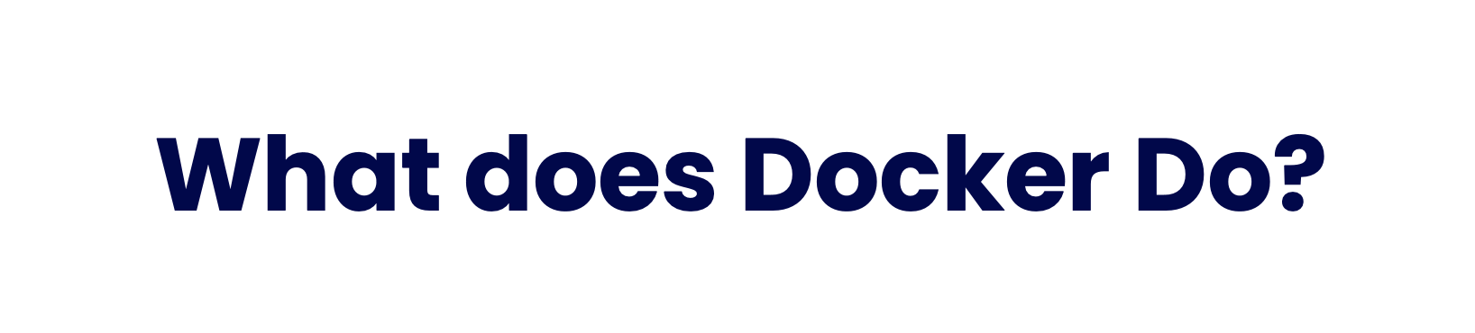 ¿Qué hace Docker?